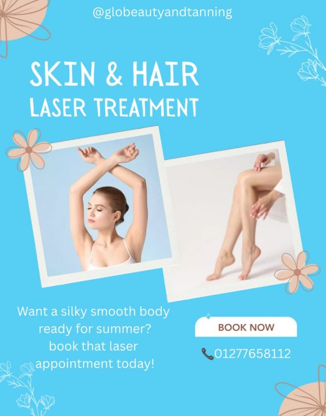 Get summer ready with us at GLO! #laserhairremoval #billericaylaserclinic #essexlaserhairremovalclinic give us a message or call to book that appointment 🩵