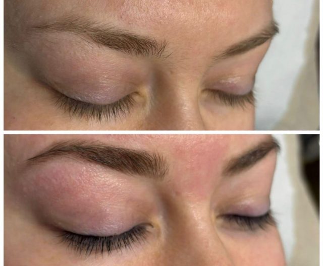 Before and after of eyelash tint, eyebrow tint, eyebrow wax by Kayleigh🩵🫶🏻 #beautyessentials #billericaybeauty #essexbeauty